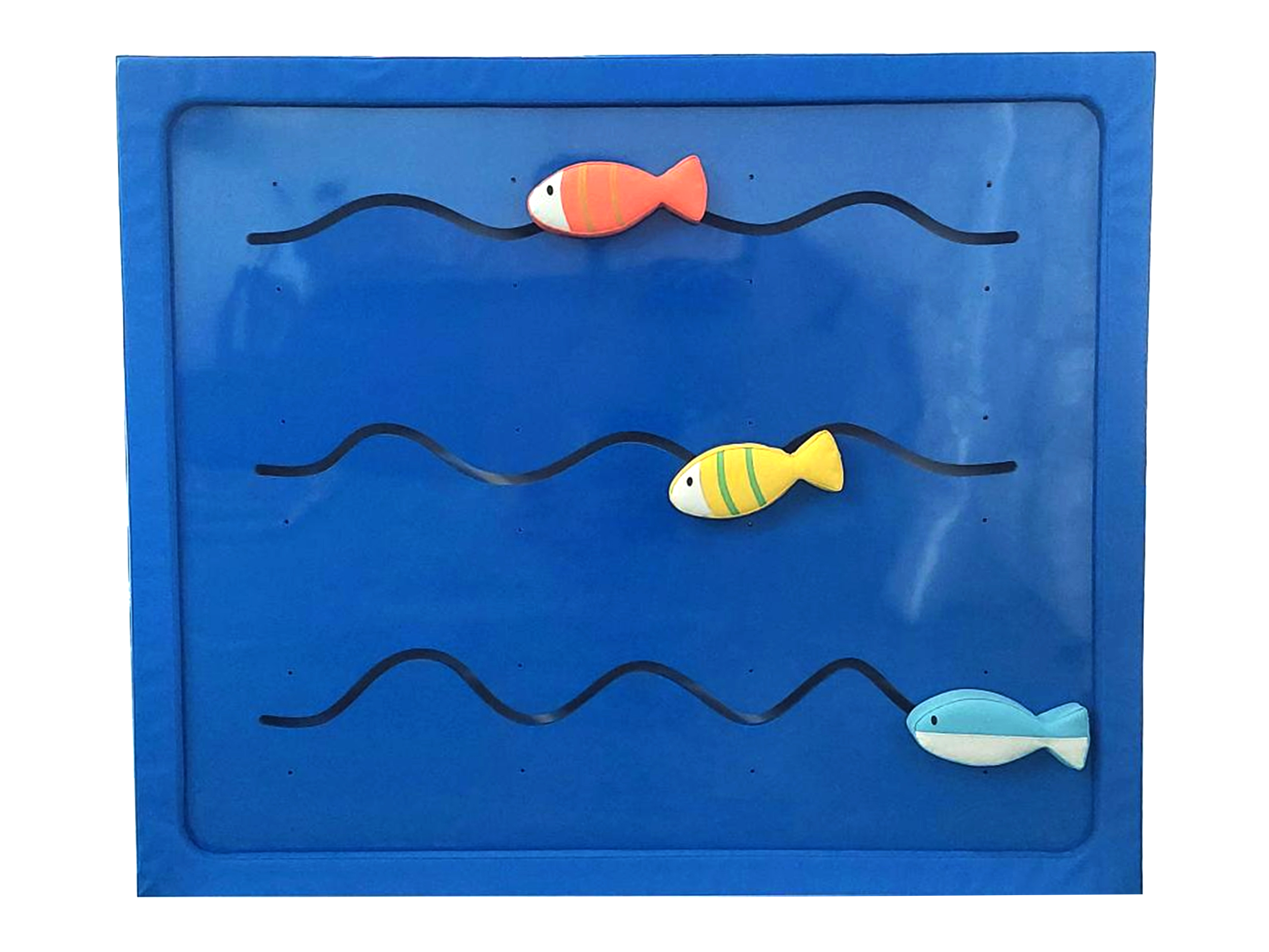 <b>手控小鱼声光互动游戏箱</b>