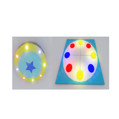 圆形投射灯光音乐跳